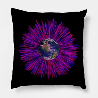 Earth celebrates! Pillow