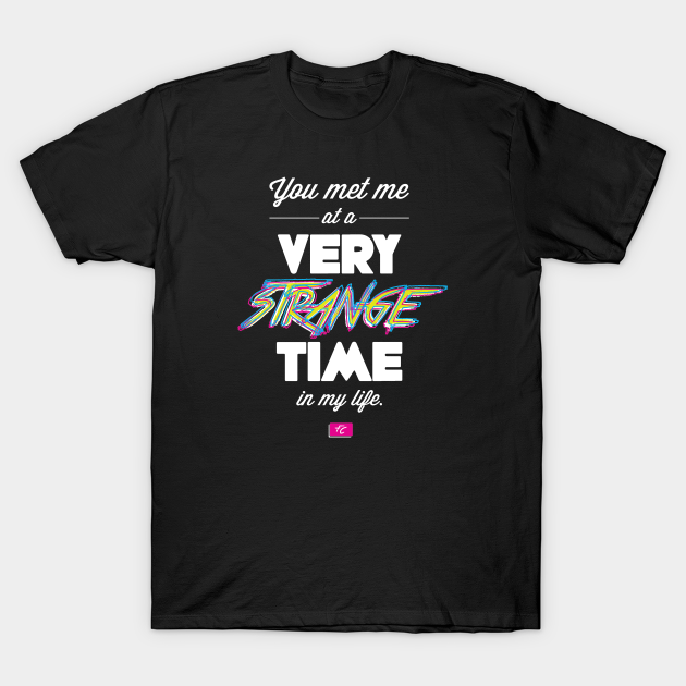 You Met Me At A Very Strange Time in My Life - Fight Club - T-Shirt |  TeePublic