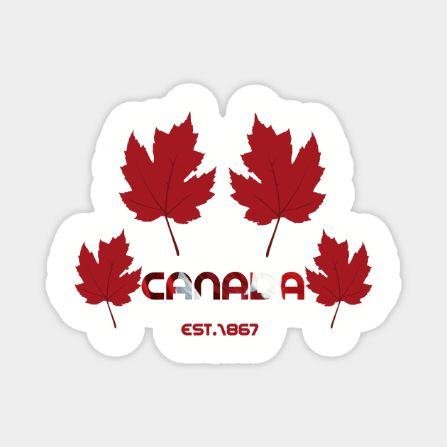 CANADA DAY 2020 Magnet by Teeboom St