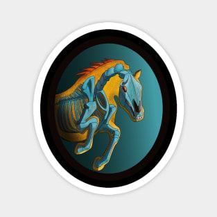 Horse Skelly Magnet