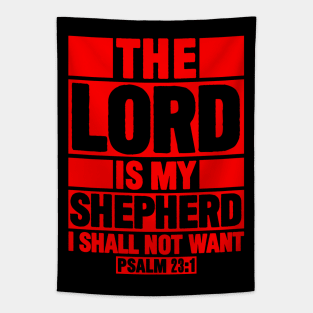 Psalm 23:1 The Lord Is My Shepherd Tapestry