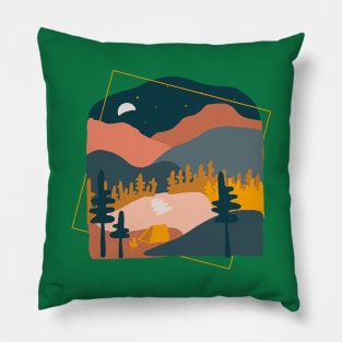 Colorado camping Pillow