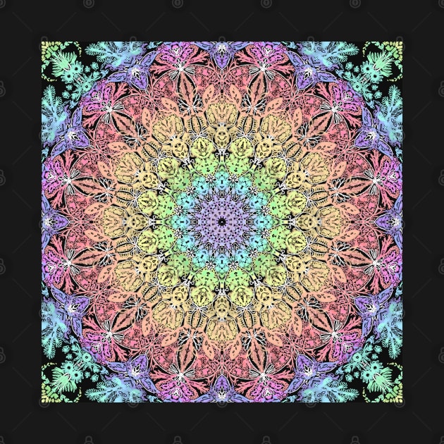 PASTEL MANDALA by artbysavi