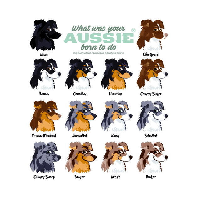 Aussie Colors by DoggyGraphics