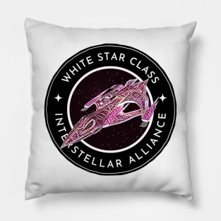 White Star Class - Black Star Killer - White - Sci-Fi - B5 Pillow