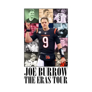 Vintage Retro Joe Burrow Eras Style T-Shirt