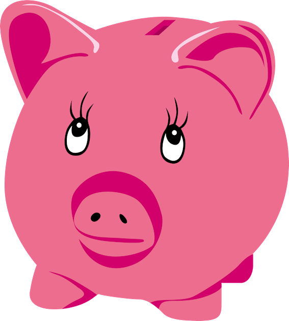 Pink Piggy Bank Kids T-Shirt by PatrioTEEism