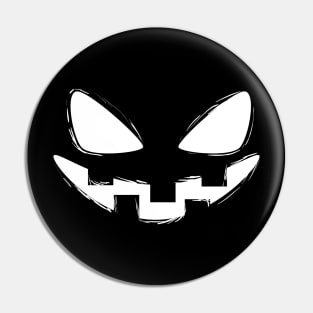 Scary Face Halloween Monster Eyes Smile Evil Pin