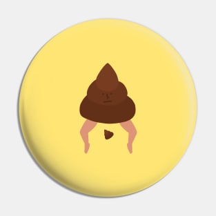 Poopy Poop | Cute | Weird | High Quality | Gift | Minimalist Pin