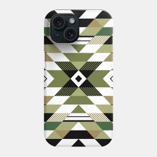 Olive Tribal Pattern Phone Case