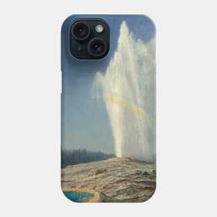 Old Faithful by Albert Bierstadt Phone Case