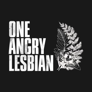 One Angry Lesbian | The Last of Us Part II Meme T-Shirt