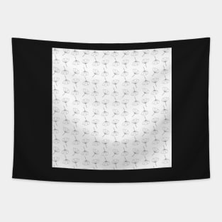 Closed Flower Clear Pattern Tapestry