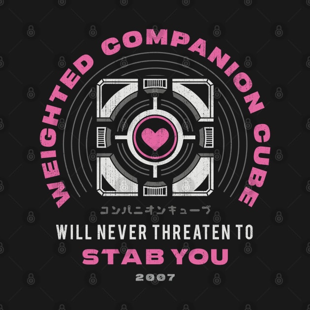 Companion Cube Emblem by logozaste