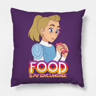 Food is my Love Language Pillow