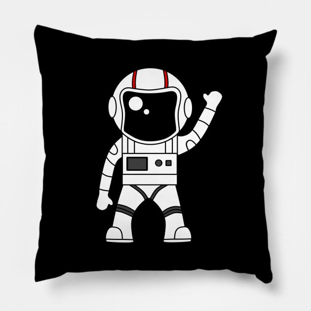 astronaut Pillow by myepicass