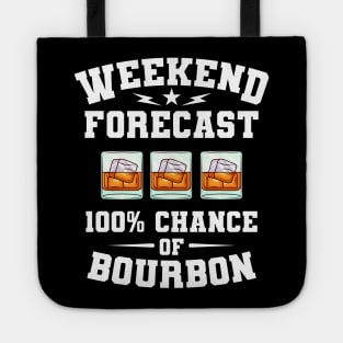 Weekly Forecast Weekend Bourbon Gift Tote