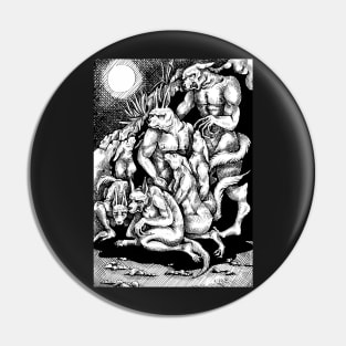 Werwolf vs. Ghoul Pin