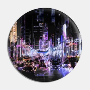 Night City Pin