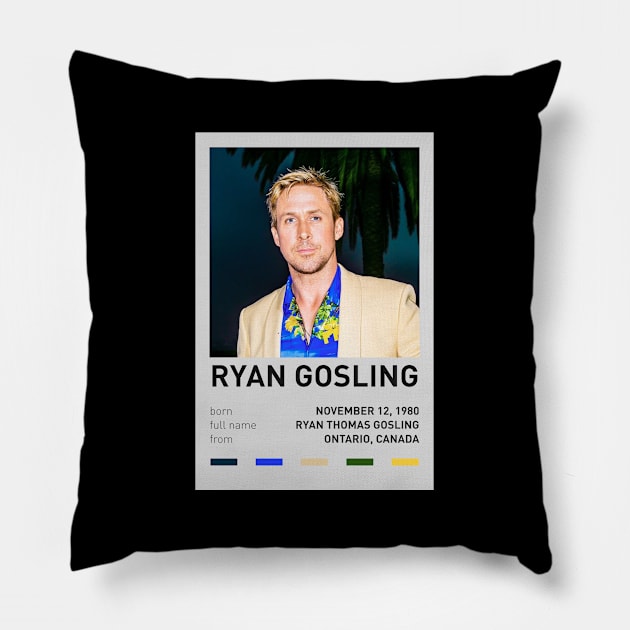 Ryan Gosling Pillow by sinluz