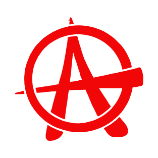 Classic Retro Anarchy Symbol T-Shirt