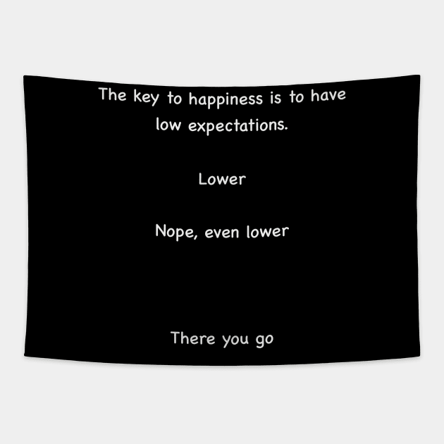 Key to happiness Tapestry by JAC3D