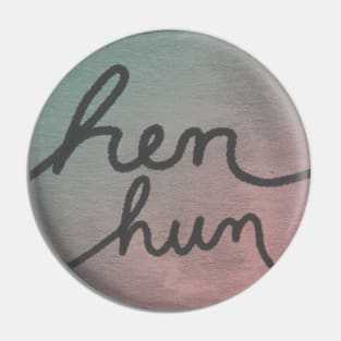 Hen Pronoun Pride - Dutch Pin