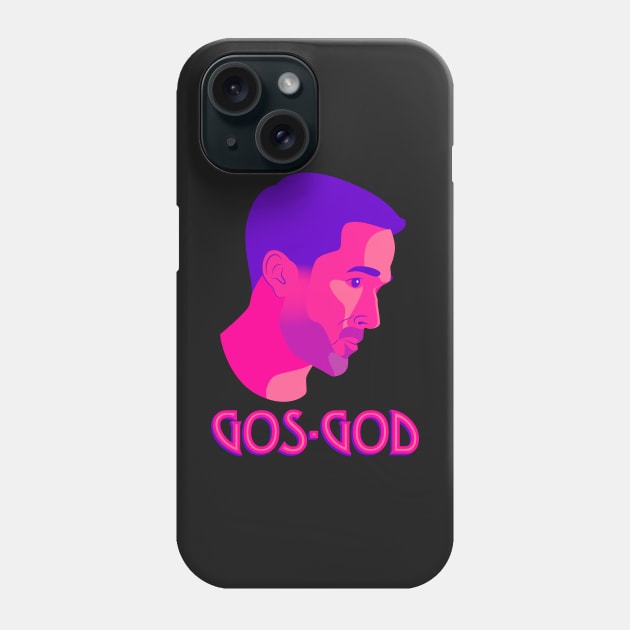 Gos-God Noir Phone Case by Lights, Camera, Podcast