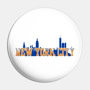 New York City Skyline Pin