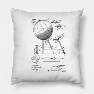 Geographical Globe Pillow