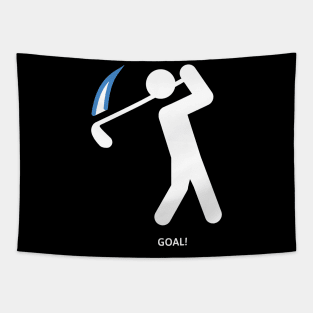 Funny Golf Shirt Tapestry