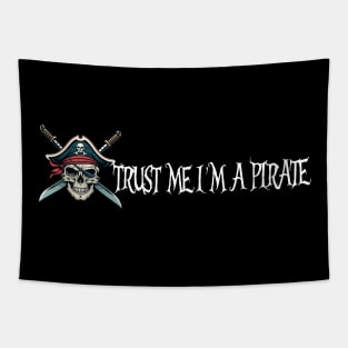 Trust Me I'm A Pirate Tapestry