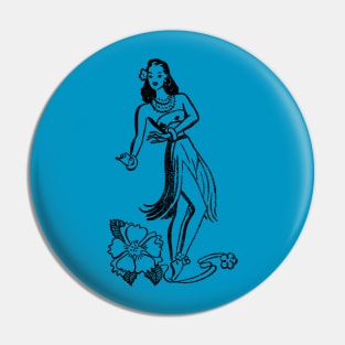 Hula Dancer 2 Pin