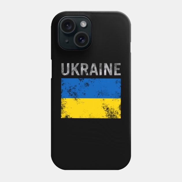 UKRAINE FLAG Phone Case by DEMON LIMBS