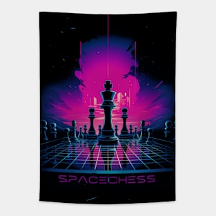 Space Chess Tapestry