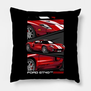 American GT40 Car Pillow