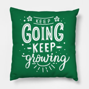 Keep going Pillow
