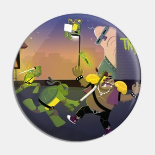 TMNT Fight Pin