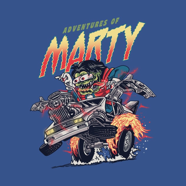 adventures of marty by art of gaci