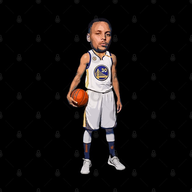 Steph NBA JAM BIG HEAD EDITION by Buff Geeks Art