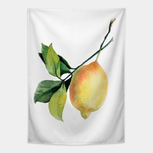 Branch of lemons with leaves Tapestry