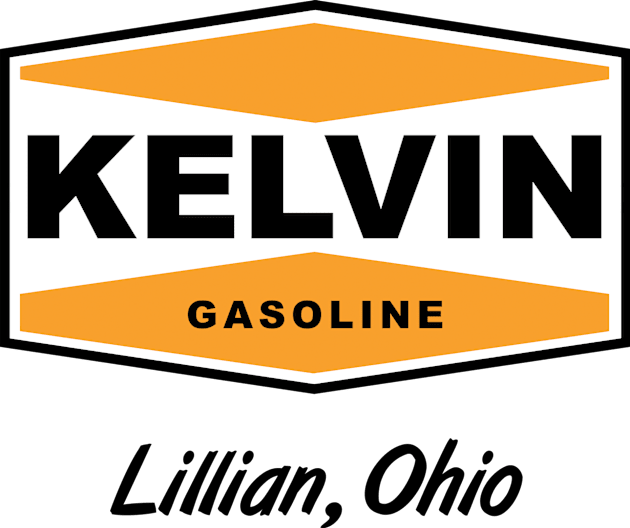 Kelvin Gasoline Kids T-Shirt by RetroCheshire