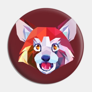 Low-Poly Redpanda Pin