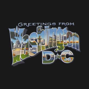 Greetings from Washington DC T-Shirt