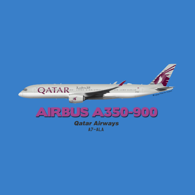 Airbus A350-900 - Qatar Airways by TheArtofFlying