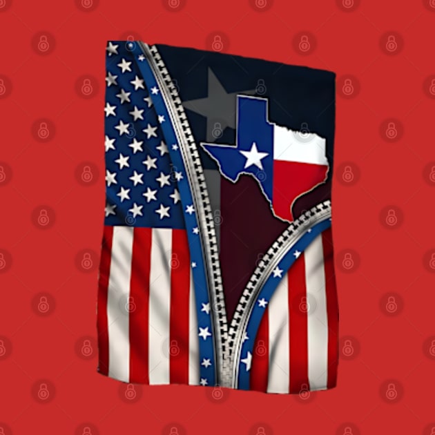 Texas State Flag by Rogue Clone