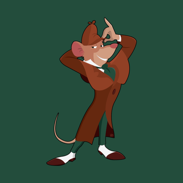 The Great Mouse Detective: Basil by dhartist