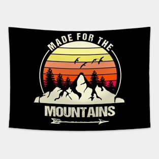 Life Is Better In The Mountains Tapestry