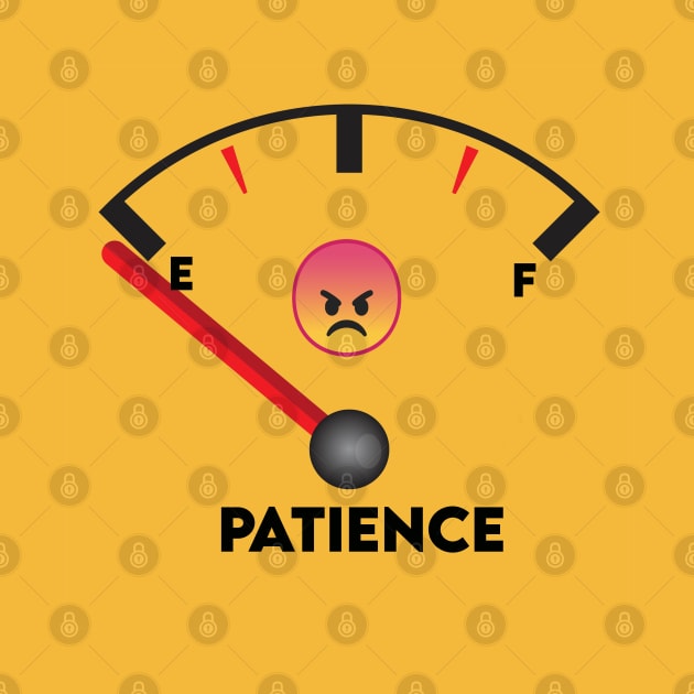 Run out of Patience, Lack of Patience, annoyed, upset by ArtHQ