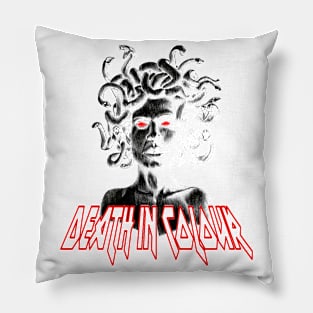 DEATH IN COLOUR Pillow